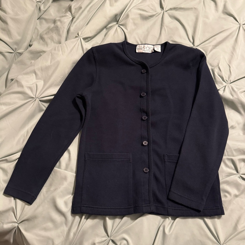 COS Navy Blue Women's Cardigan
